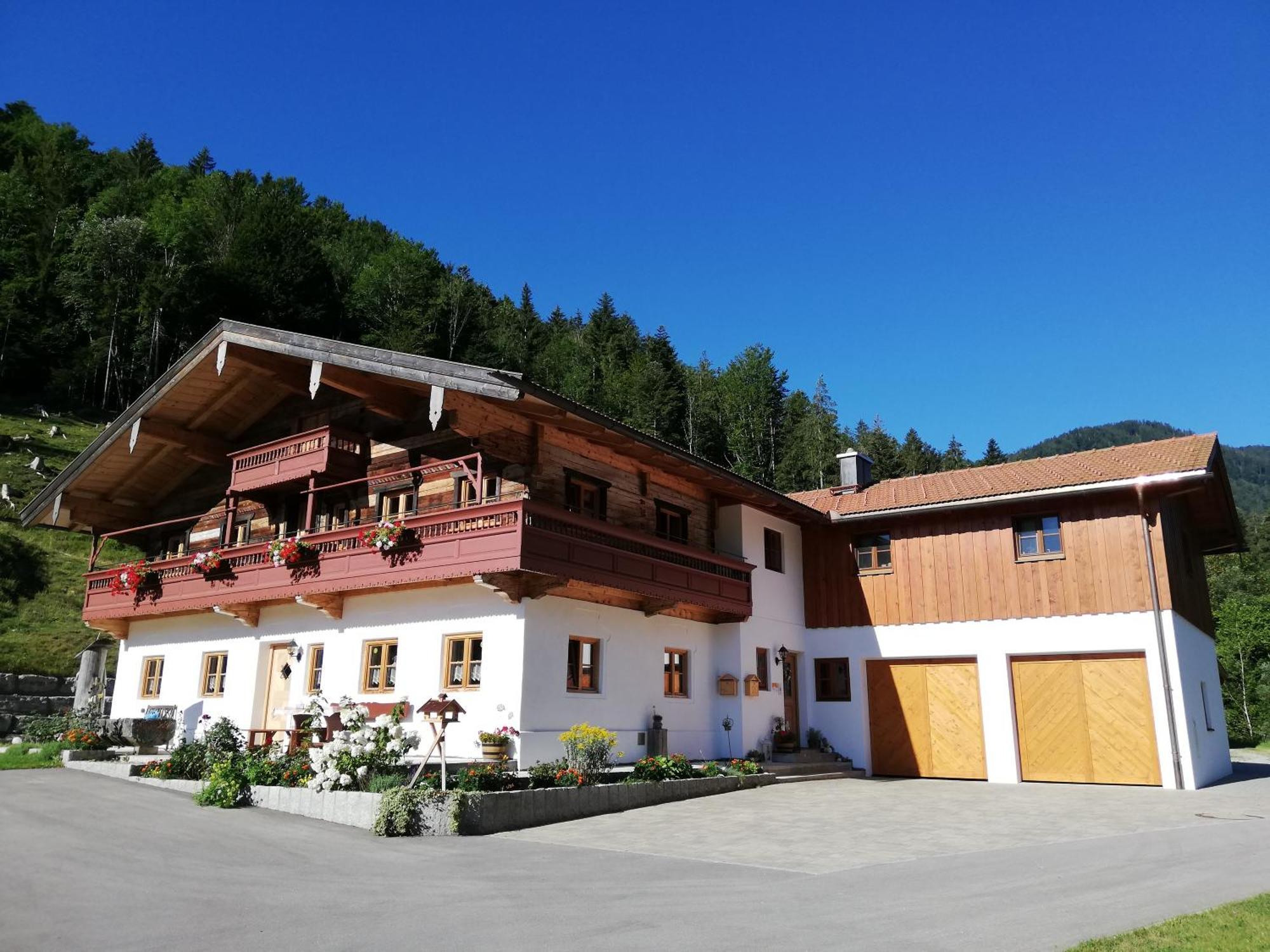 Ferienwohnung Grabenhaeusl Inkl. Chiemgaukarte Ruhpolding Bagian luar foto